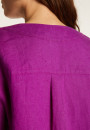Leinen-T-Shirt mit V-Ausschnitt  Emma