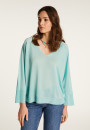 Pullover mit V-Ausschnitt aus leichtem Garn  Delly