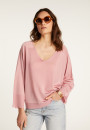 Pullover mit V-Ausschnitt aus leichtem Garn  Delly