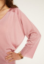 Pullover mit V-Ausschnitt aus leichtem Garn  Delly