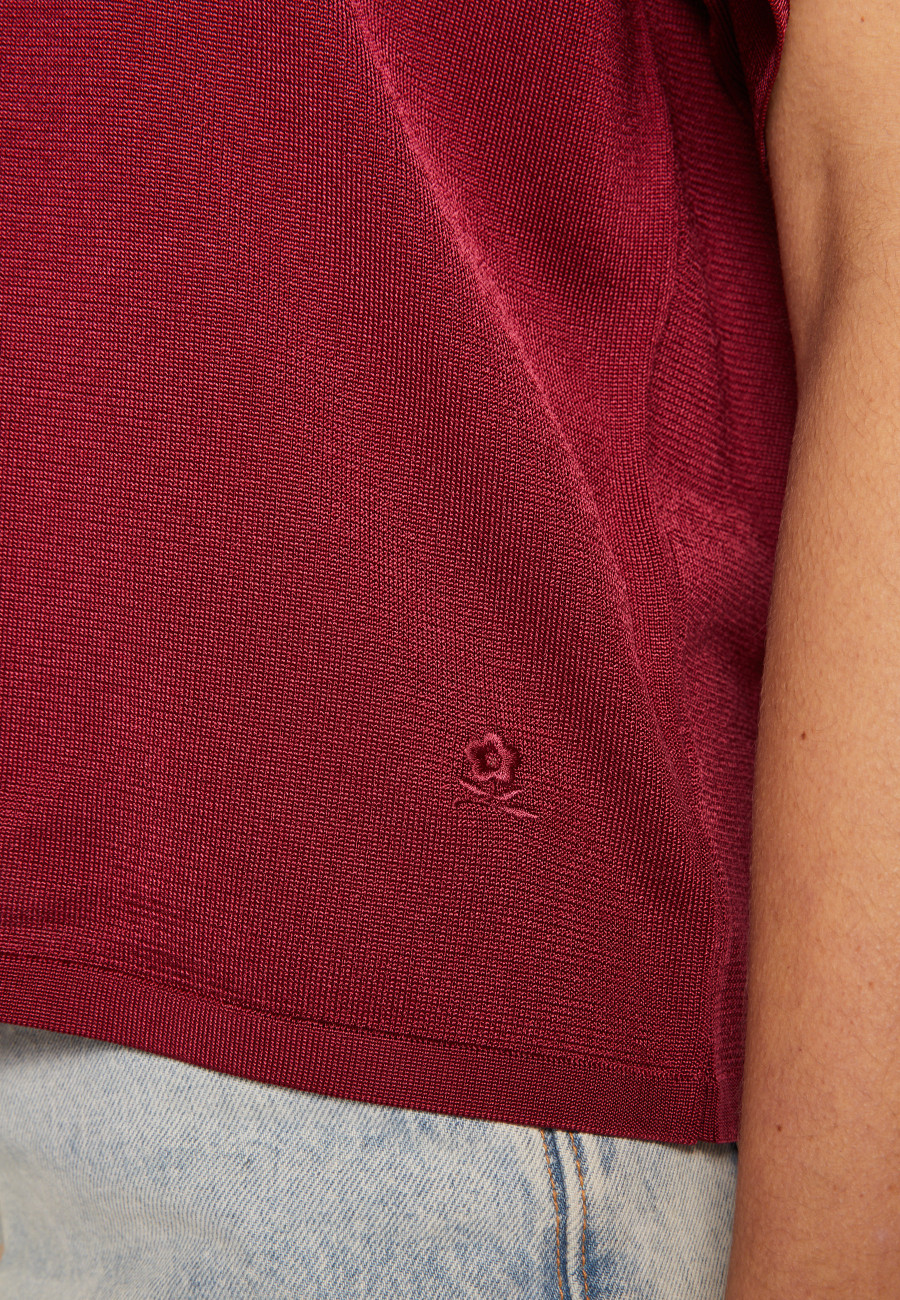 Poloshirt aus leichtem Garn - Dorita