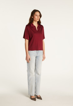 Poloshirt aus leichtem Garn - Dorita