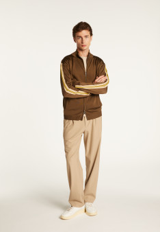 Jacke mit Reißverschluss aus Fil Lumiere - Romuald