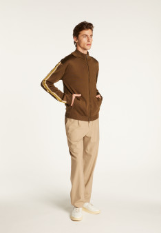 Jacke mit Reißverschluss aus Fil Lumiere - Romuald