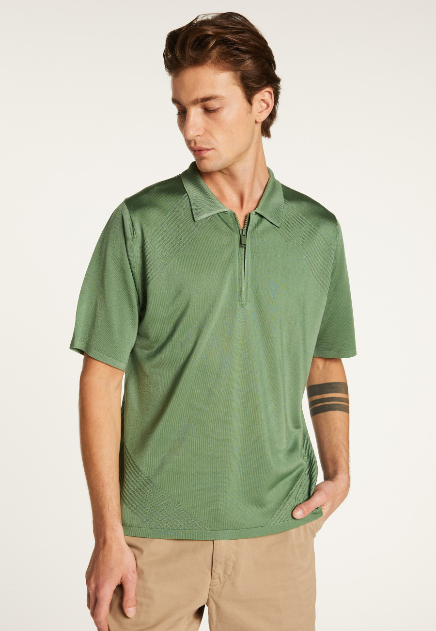Poloshirt aus leichtem Garn  Manolo