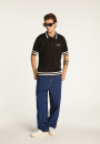 Poloshirt aus hellem Garn und Streifen  Montmartre