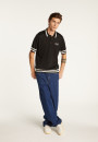 Poloshirt aus hellem Garn und Streifen  Montmartre