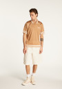 Poloshirt aus hellem Garn und Streifen  Montmartre