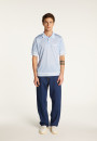 Poloshirt aus hellem Garn und Streifen  Montmartre