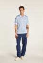 Poloshirt aus hellem Garn und Streifen  Montmartre