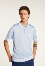 Poloshirt aus hellem Garn und Streifen  Montmartre