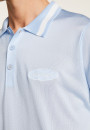 Poloshirt aus hellem Garn und Streifen  Montmartre