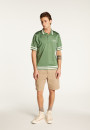 Poloshirt aus hellem Garn und Streifen  Montmartre