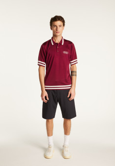 Poloshirt aus hellem Garn und Streifen  Montmartre