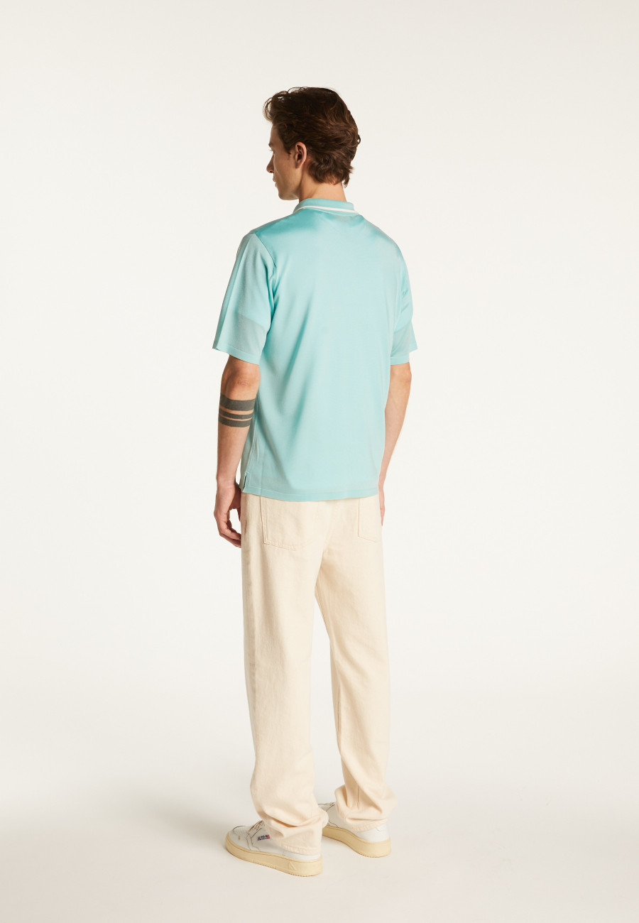 Poloshirt aus leichtem Garn - Malcom
