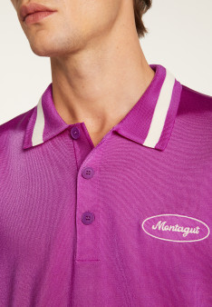 Poloshirt aus hellem Garn und Streifen  Montmartre
