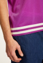 Poloshirt aus hellem Garn und Streifen  Montmartre