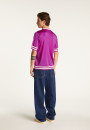 Poloshirt aus hellem Garn und Streifen  Montmartre