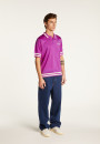 Poloshirt aus hellem Garn und Streifen  Montmartre