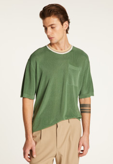 T-Shirt aus leichtem Garn  Melvyn