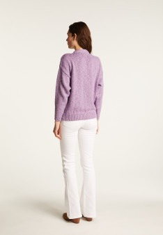Strickjacke aus Baumwolle und Leinen - Thais
