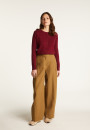 Cardigan en cachemire col rond boutonné dans le dos - Adelys