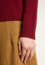 Cardigan en cachemire col rond boutonné dans le dos - Adelys