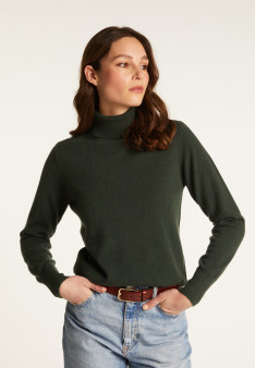Pull col roulé en cachemire - Abesse