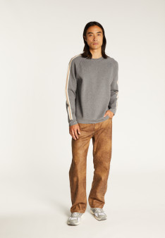 Dreifarbiger Pullover aus Wolle-Mischgewebe - Sigur