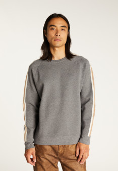 Dreifarbiger Pullover aus Wolle-Mischgewebe - Sigur