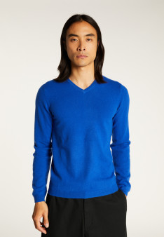 Pull col V en cachemire - Benjamin