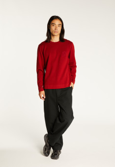 Pullover aus Merinowolle mit Logo - Santi