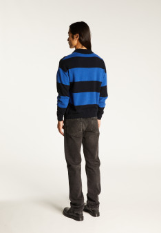 Pullover mit Polokragen aus Wolle und Kaschmir - Sean