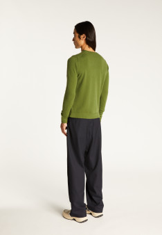 Kaschmirpullover mit Rundhalsausschnitt und gerollten Abschlüssen - Ernest