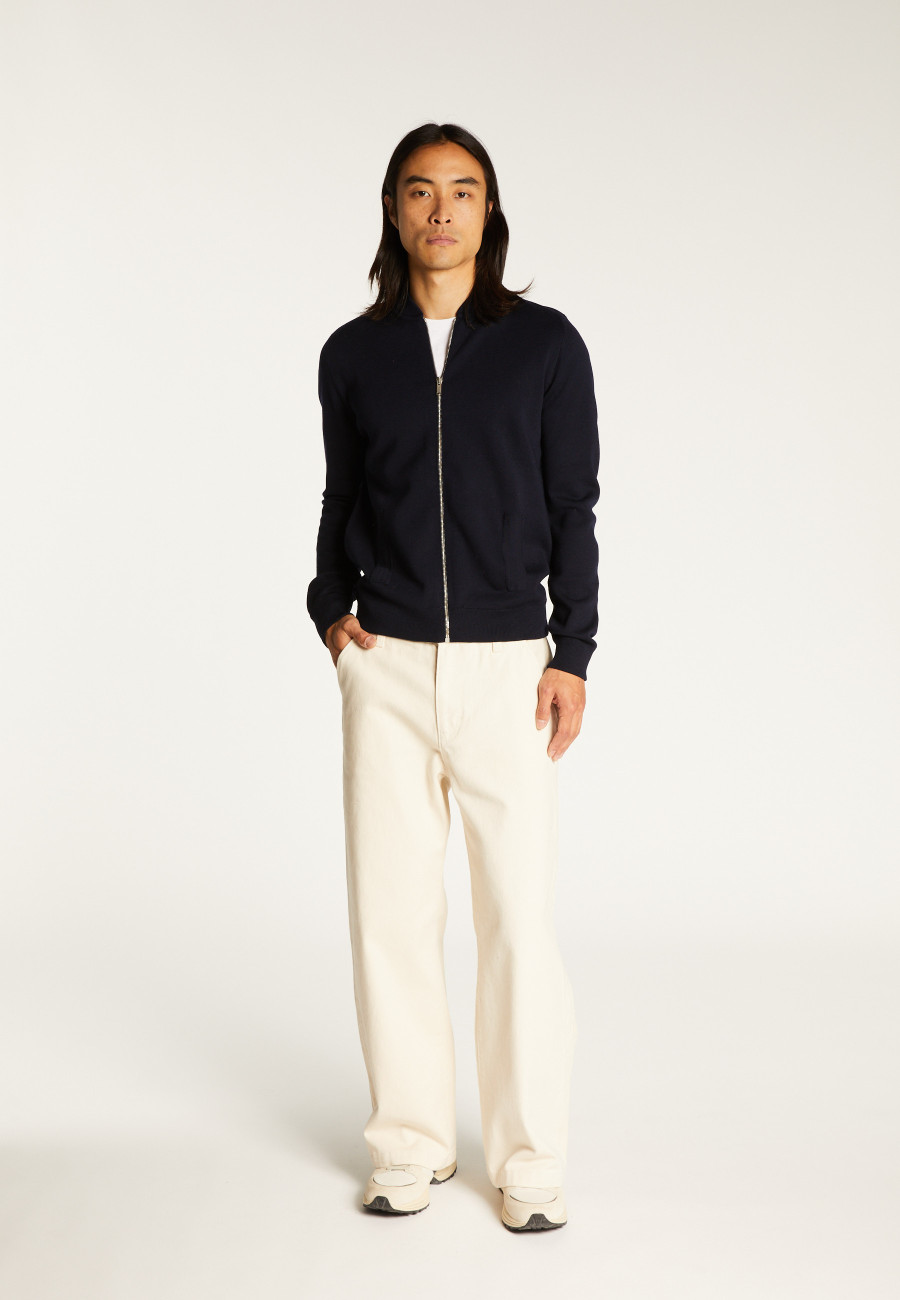 Jacke mit Taschen aus Merinowolle - Archibald