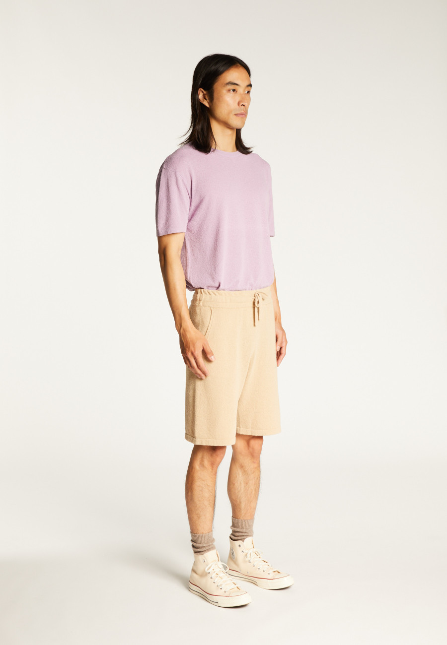 Kurze Hose aus gebürsteter Baumwolle - Drey