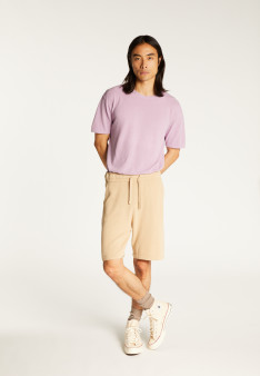 Kurze Hose aus gebürsteter Baumwolle - Drey