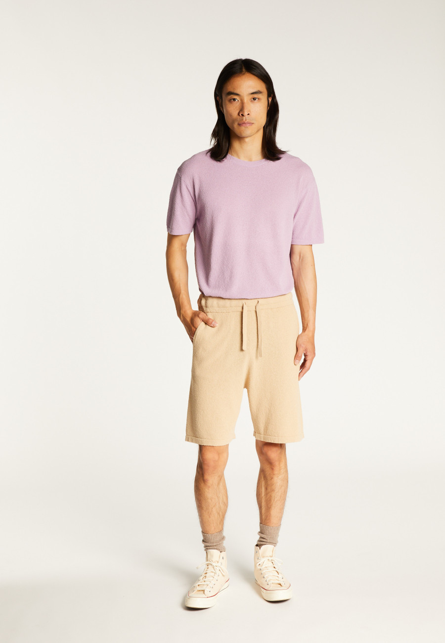 Kurze Hose aus gebürsteter Baumwolle - Drey