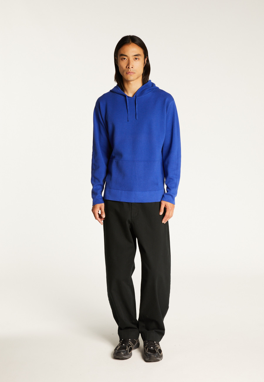 Kapuzenpullover aus Baumwolle mit Taschen - Damien