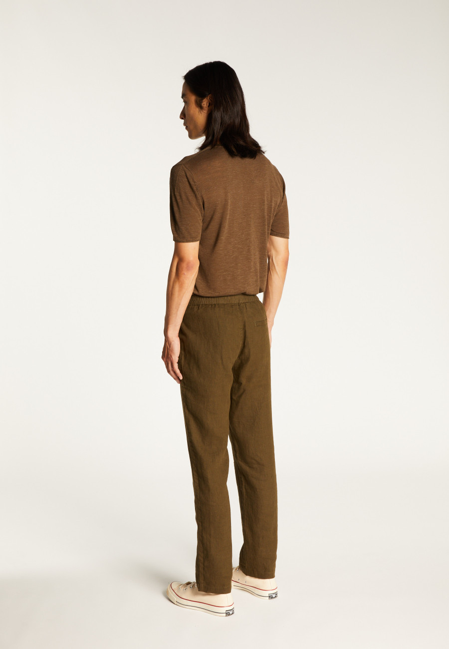 Leinenhose mit Taschen - Dimitri