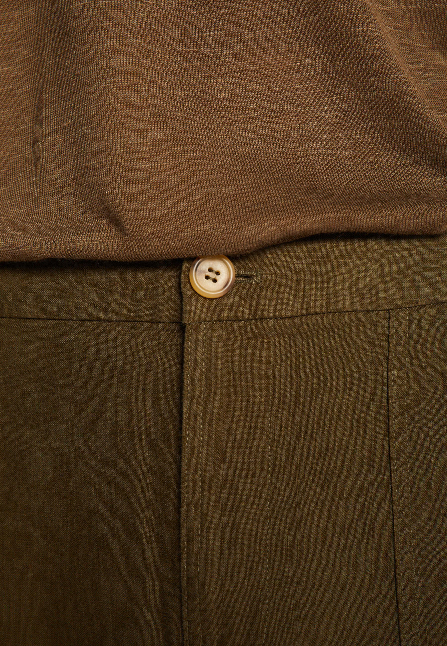 Leinenhose mit Taschen - Dimitri