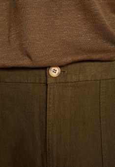 Leinenhose mit Taschen - Dimitri
