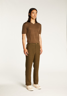 Leinenhose mit Taschen - Dimitri