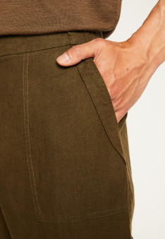 Leinenhose mit Taschen - Dimitri