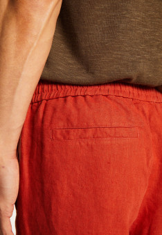 Leinenshorts mit Taschen - Diegos