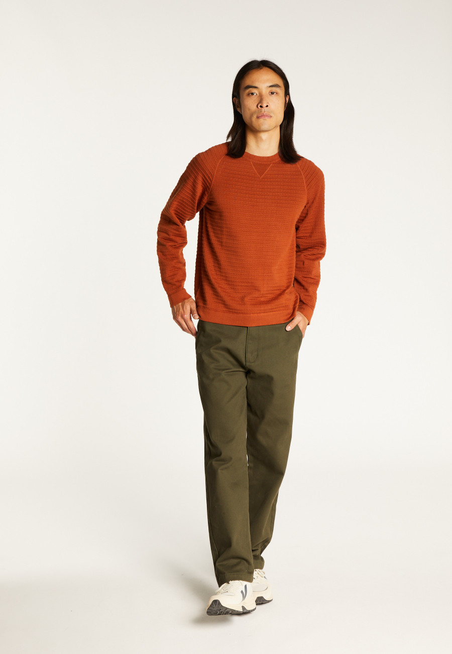Baumwollpullover mit Raglanärmeln - Dwight