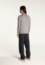 Pullover mit Trucker-Ausschnitt und Logo aus Merinowolle - Ryan