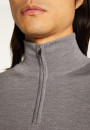 Pullover mit Trucker-Ausschnitt und Logo aus Merinowolle - Ryan