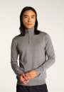 Pullover mit Trucker-Ausschnitt und Logo aus Merinowolle - Ryan
