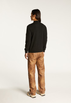 Kaschmirpullover mit Stehkragen - Esteban